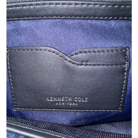 KENNETH COLE NY Backpack Gunmetal Grey Vesey Water Resistant Nylon Travel - Picture 11 of 16